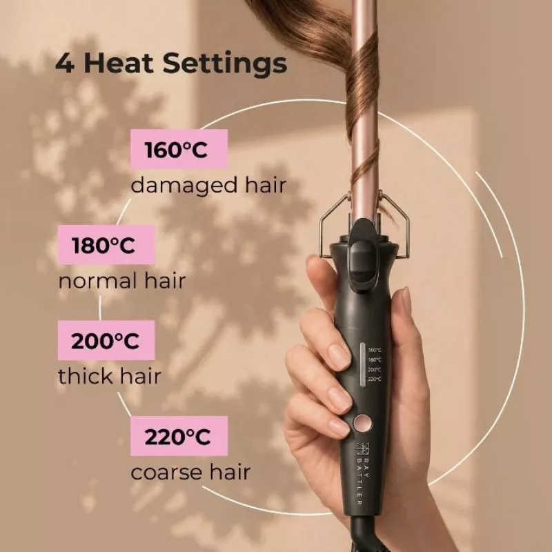 Ray Battler RB 6565 keraamiline turmaliiniga lokirull 13 mm