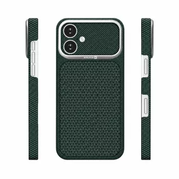 Evelatus Apple iPhone 17 Carbon Premium Edition MagSafe ümbris Roheline