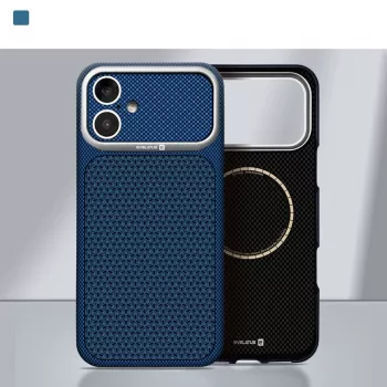 Evelatus Apple iPhone 17 Carbon Premium Edition MagSafe ümbris Midnight Blue