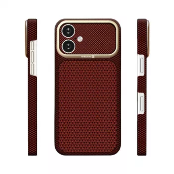 Evelatus Apple iPhone 17 Carbon Premium Edition MagSafe kest Burgundia