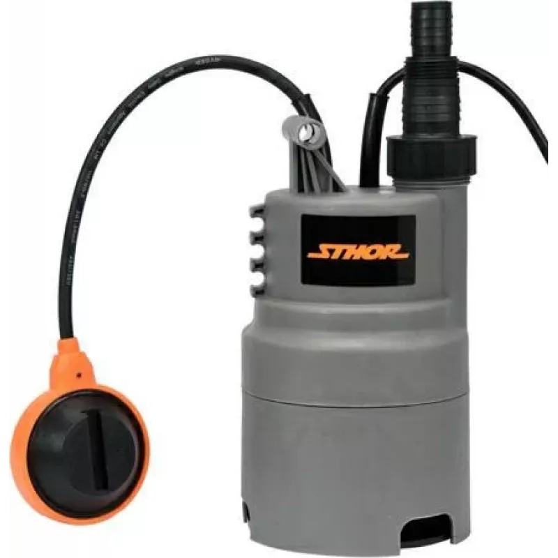 STHOR Musta vee pump 400W 79781 - Sukeldatav, 7500 L/h, 5m tõstekõrgus, ujuklüliti, 10m kaabel