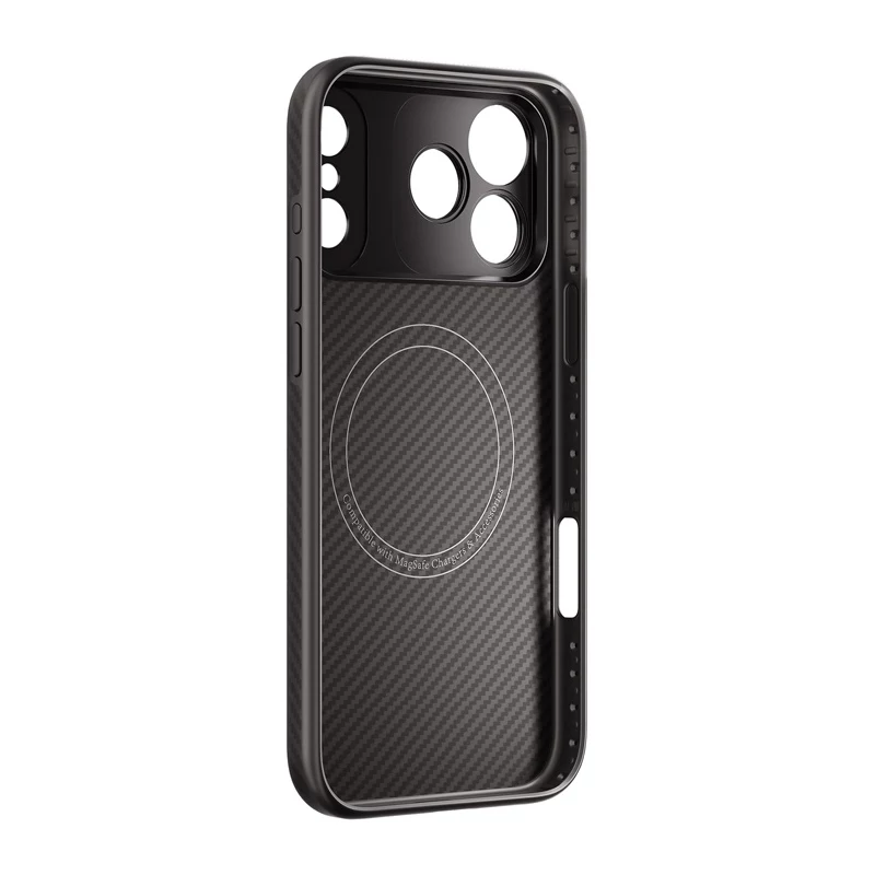 Freewell Sherpa Series korpus iPhone 17 Pro jaoks 17 mm keermestatud objektiivi kinnitusega - must
