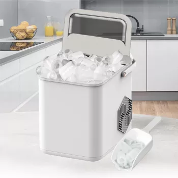 Maestro MR-821 Jäämasin 10-12 kg/24h, 2.2L paak, kuuljää, elektrooniline juhtimine, läbipaistev kaas