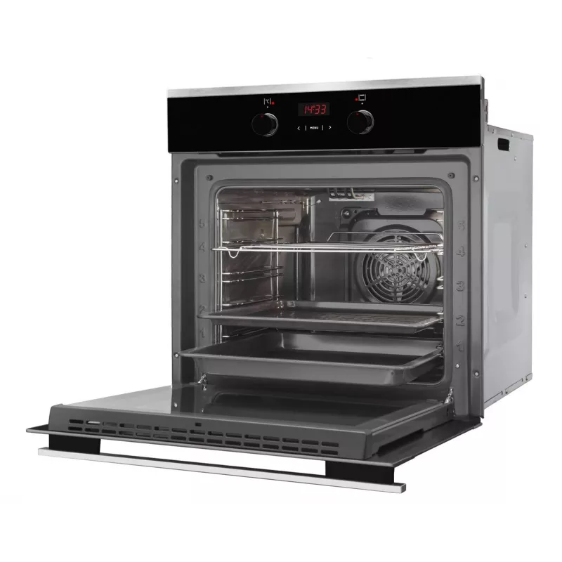 Amica EB6521 FUSION Elektriahju sisseehitatud ahi 65L A energiaklass Must/Roostevaba teras