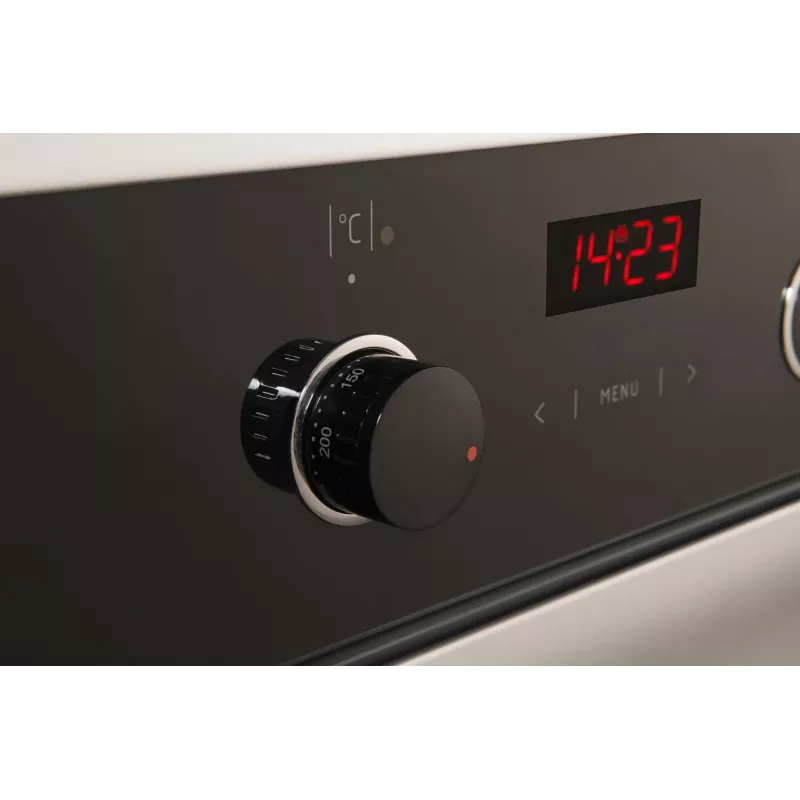 Amica EB6521 FUSION Elektriahju sisseehitatud ahi 65L A energiaklass Must/Roostevaba teras