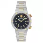 Versace V-Race meeste Šveitsi kvartskell VE8G00424 43mm roostevaba teras must sihverplaat