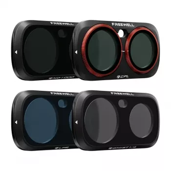 Freewell Insta360 Luna Ultra igapäevane filtrite komplekt (4-osaline) - ND8, ND16, ND32, CPL