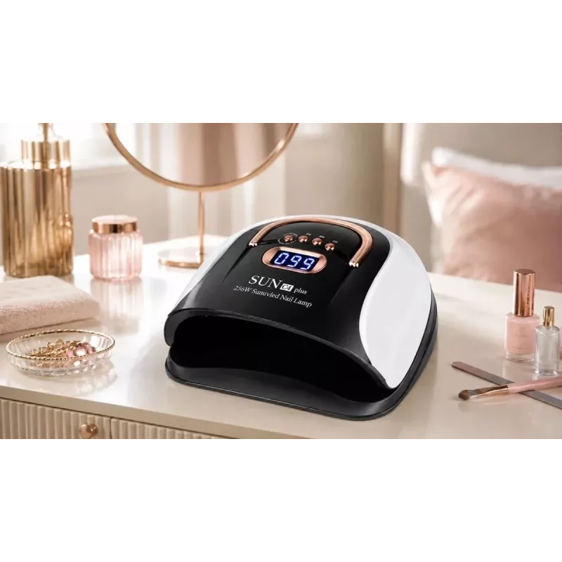 EXTRALINK Stay Beauty C4 UV LED küünelamp 256W hübriidgeelidele