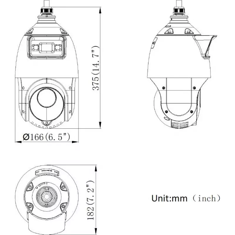 Hikvision DS-2SE4C425MWG-E/14(F0) 4 MP 25x võrgu-PTZ-kaamera AcuSense'iga