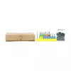MAKERA Carvera Essential Extended freesikomplekt (52 tükki) – täistungsteenist CNC-freesid, 1/8 inch ja 1/4 inch varred, erinevad tüübid puidule, plastile, alumiiniumile, PCB-le