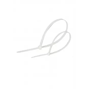 LANVIEW LVT551025-2.5MM-200MM Valge nailonist kaabliside 2,5 x 200 mm, 100 tk
