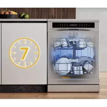 Dreame DZ401 Pro Sisseehitatud Nõudepesumasin 15 kattekohta Energiaklass C Roostevaba teras Wi-Fi