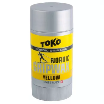 TOKO Carbon GripWax Yellow 25g murdmaasuusatamise hõõrdevaha