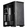 Zalman Z10 ATX Mid Tower korpus, must, karastatud klaas, 4x ARGB ventilaatorit