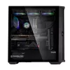 Zalman Z10 ATX Mid Tower korpus, must, karastatud klaas, 4x ARGB ventilaatorit