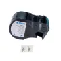 BRADY M4-17-595 PermaSleeve kuumakahanev traadimarker, 38,1 mm laius, 10-4 AWG, must valgel, 2,44 m rull