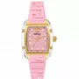 Versace naiste V-Circle Šveitsi kvartskell VE8K00224 - 38mm roostevabast terasest korpus, must sihverplaat, must nahkrihm