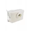 AWTOOLS AW85501 50L pedaalprügikast, roostevaba teras, hõbedane