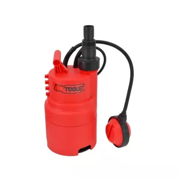 AWTOOLS AW85000 Sukelpump määrdunud vee jaoks 750W 12500L/h 8m tõstekõrgus ujuklüliti ja mitmeadapteriga