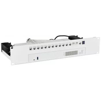 Rackmount IT 1U riiulikinnituskomplekt Sophos XGS 87/107/116/126/136 jaoks, must
