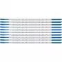 Brady SCN-07-0 Clipsleeve traadimarker, sümboliga '0', kollane, kaabli läbimõõt 1,9-2,4 mm, 300 tk pakendis