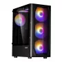Zalman N4 Rev.1 Mid-Tower ATX korpus 6 ARGB ventilaatoriga, karastatud klaasiga, must
