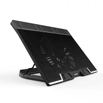 Zalman ZM-NS3000 17-tolline 200mm ventilaatoriga valge LED-iga sülearvuti jahutusalus