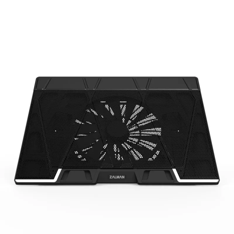 Zalman ZM-NS3000 17-tolline 200mm ventilaatoriga valge LED-iga sülearvuti jahutusalus