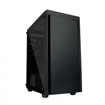 Zalman T3 PLUS mATX Mini Tower PC korpus, must, akrüülaken, 2 ventilaatorit