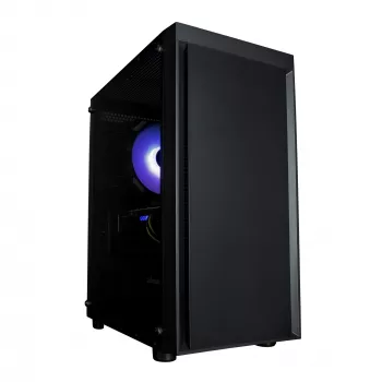Zalman T3 PLUS mATX Mini Tower PC korpus, must, akrüülaken, 2 ventilaatorit