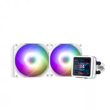 Zalman ALPHA2 DS A24 240mm Valge AIO vedelikjahutus CPU-le