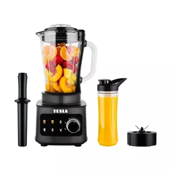 TESLA CrunchX Power NF650 Segumasin 1500 W Klaasist kann 1,5 L koos 600 ml pudeliga Must/Hõbe