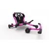 EzyRoller Drifter X Roosa triiviv sõiduk-gokart lastele 6-14 aastat, jalajõuline, reguleeritava pikkusega 73-107 cm, max 70 kg, käsipidur, PU rattad