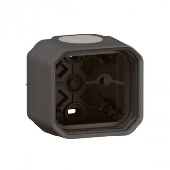 Legrand Plexo NEW 1-kohaline pinnale paigaldatav karp 069601L, antratsiit