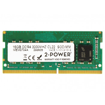 2-power 2P-5M30V06806 - 16 GB - 1 x 16 GB - DDR4 - 3200 MHz