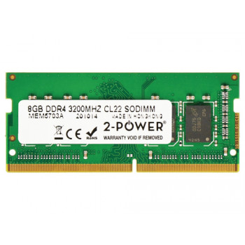 2-power 2P-5M30Z71633 - 8 GB - 1 x 8 GB - DDR4 - 3200 MHz