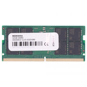 2-power CL40 SoDIMM - 32 GB - DDR5 (2P-AB949335)