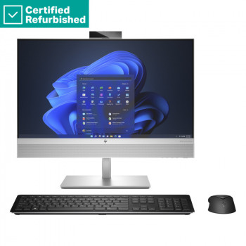UUENDATUD HÕBEDANE HP Elite 840 G9 AIO kõik-ühes 24 - i5-12500, 16GB, 1TB SSD, 23,8 FHD puutevaba AG, kõrgusreguleeritav, Win 11 Pro, 1 aasta