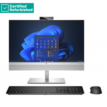 UUENDATUD HÕBEDANE HP Elite 840 G9 AIO All-In-One 24 - i7-14700, 16GB, 512GB SSD, 23,8 FHD puuteekraaniga AG, kõrgusreguleeritav, Win 11 Pro, 1 aasta