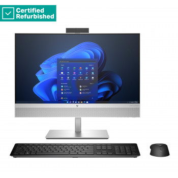 RENEW SILVER HP Elite 840 G9 AIO All-in-One 24 - i7-14700, 32GB, 1TB SSD, 23.8 FHD Touch AG, FPR, Height Adjustable, Win 11 Pro, 1 aasta