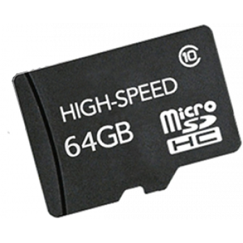 BrightSign SDHC-64C10-1(M) - 64 GB - MicroSD - klass 10