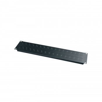 Vaddio Middle Atlantic - Ausbrechblech für Anschluss - must pulbervärvitud - 2U - 48,3 cm (19 inch)
