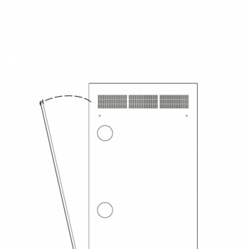 Middle Atlantic Products Middle Atlantic WR-seeria WR-RAP-24 - Rackpaneel - tagumine - must - 24U - 48,3 cm (19 inch)