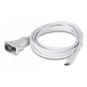 TRENDnet TUC-S9 USB Type-C RS-232 DB9 jadaadapter - Adapter - Digitaalne/Andmed
