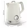 Tefal Soleil KO355AE0 elektriline veekeetja 1,7 L 2400 W valge