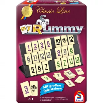 Schmidt Spiele Classic Line MyRummy metalltoosis