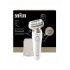 Braun Silk-épil 9 Flex SES9-011 3D epilaator, märg ja kuiv, valge/kuldne