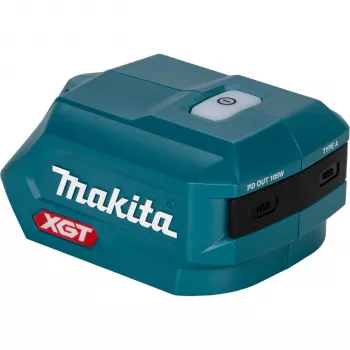 Makita ADP002G 40V Max XGT USB-adapter kahe USB-A ja USB-C pesaga
