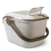 CURVER Lemmiklooma transportkast 51x38x33 cm kreemjas