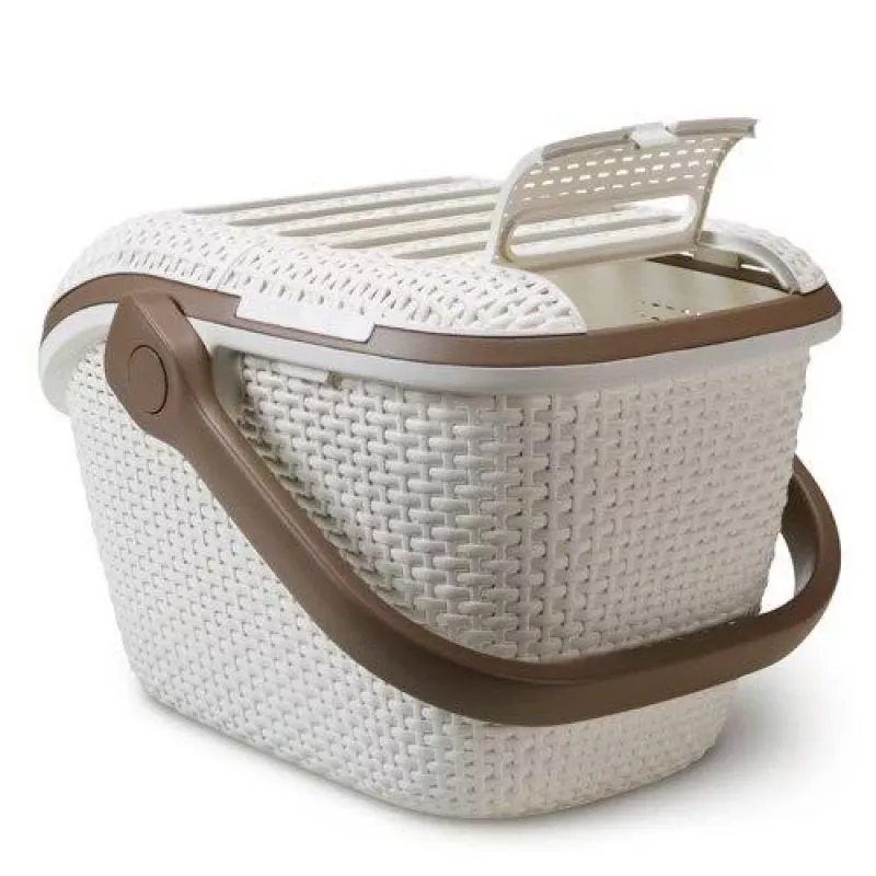 CURVER Lemmiklooma transportkast 51x38x33 cm kreemjas